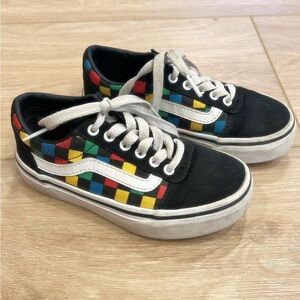 Kids colorblock vans size toddler 11